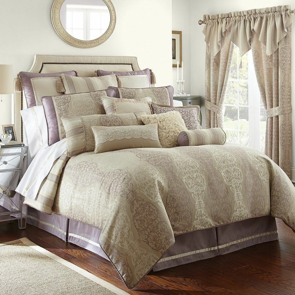 Waterford Fine Linens Sienna  Beautiful Queen Duvet Cover